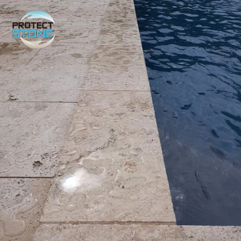 OLEOSTONE ProtectStone – Imperméabilisant incolore à base d’eau pour pierre naturelle, terre cuite, béton et granit. Protection hydrofuge et oléofuge pour surfaces intérieures et extérieures. Application facile, sans solvant.